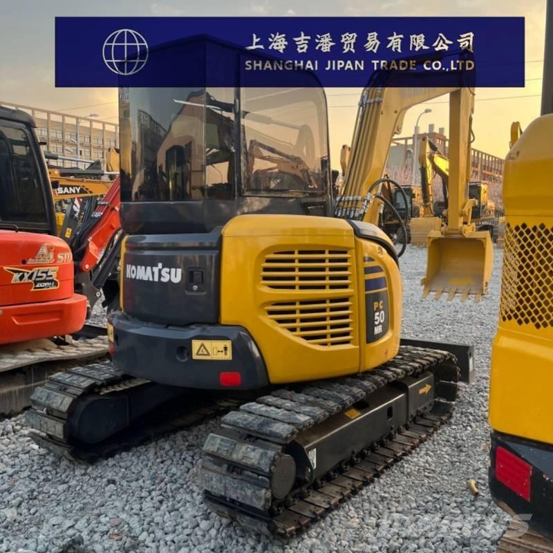 Komatsu PC 50 Roomikekskavaatorid