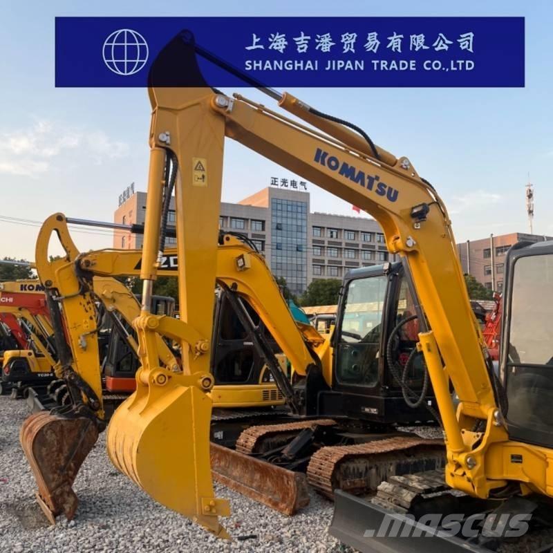 Komatsu PC 50 Roomikekskavaatorid