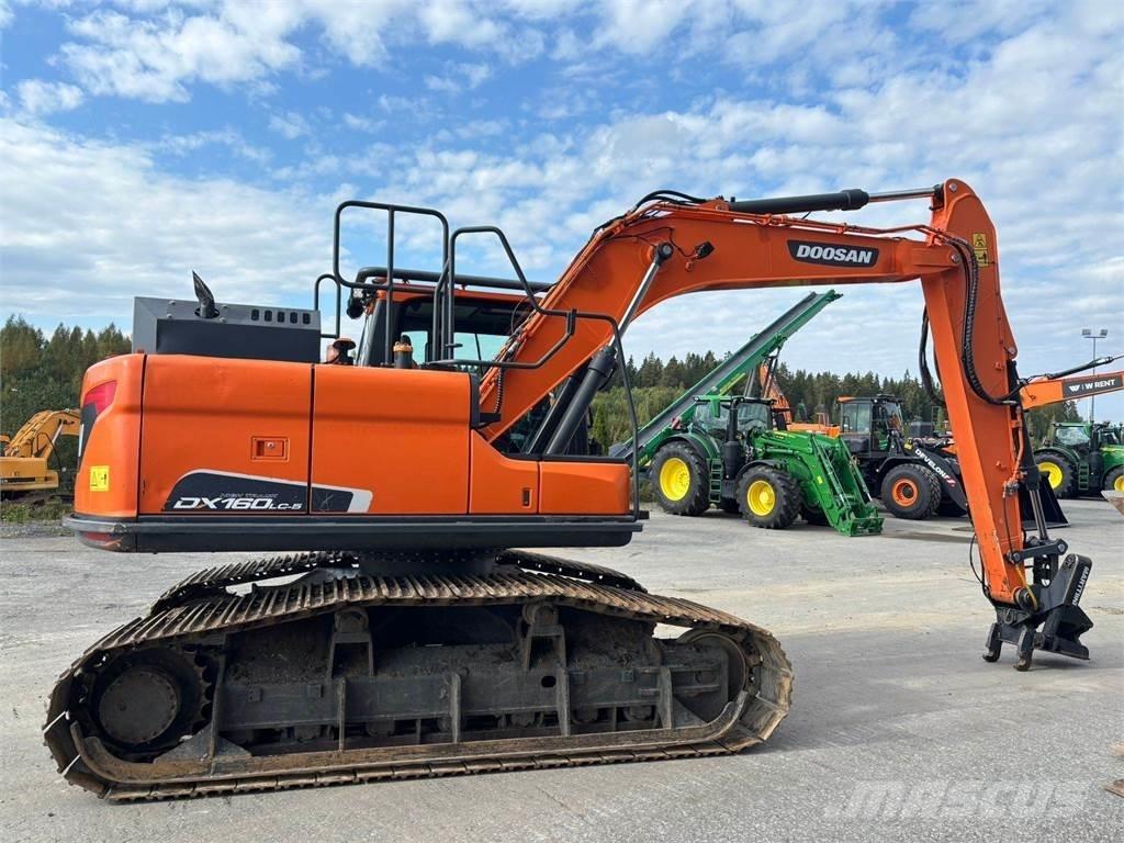 Doosan DX160HLC-5 Roomikekskavaatorid