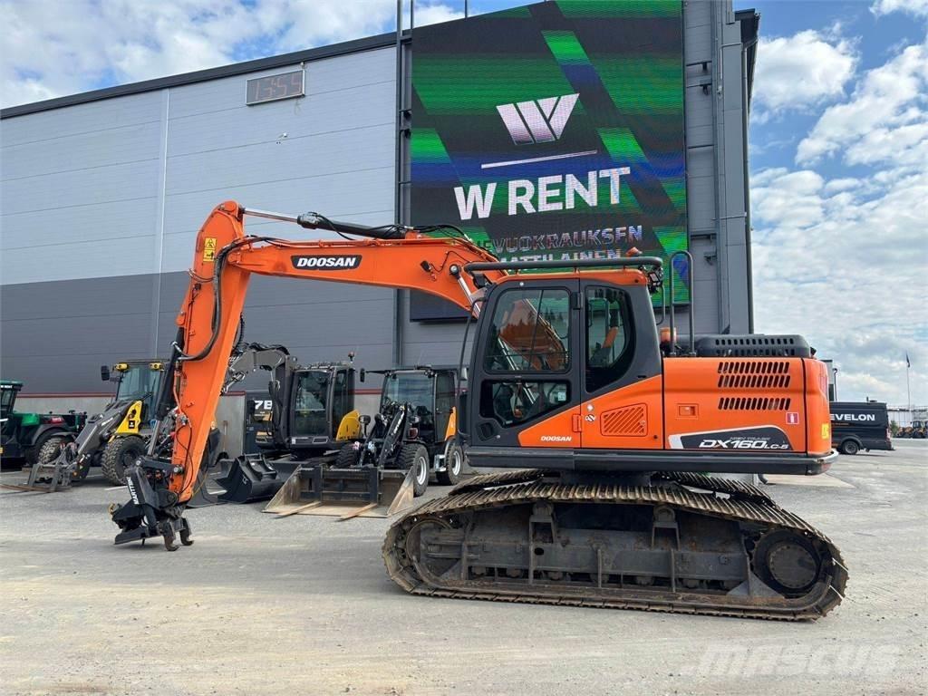 Doosan DX160HLC-5 Roomikekskavaatorid