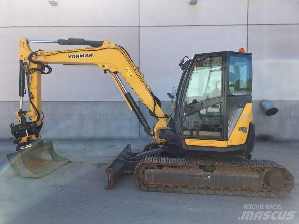 Yanmar Vio 80-1A Väikeekskavaatorid 7t-12t