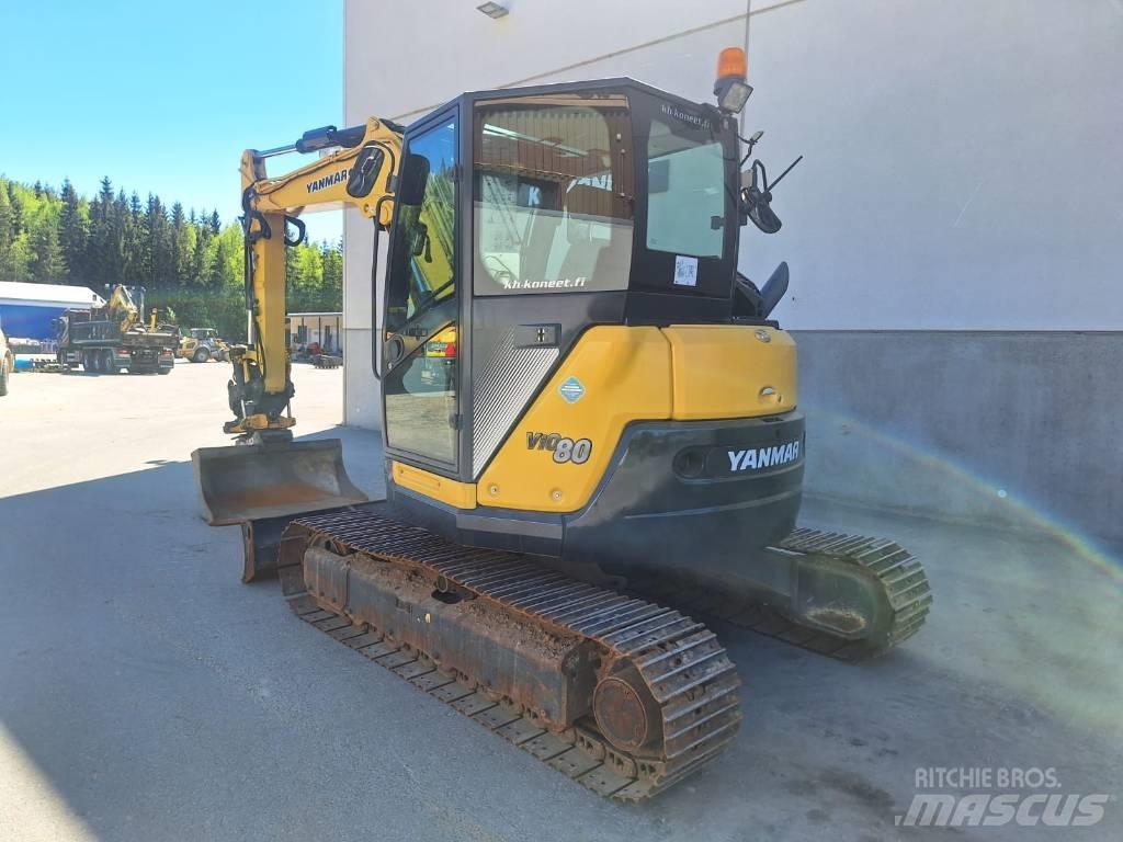 Yanmar Vio 80-1A Väikeekskavaatorid 7t-12t