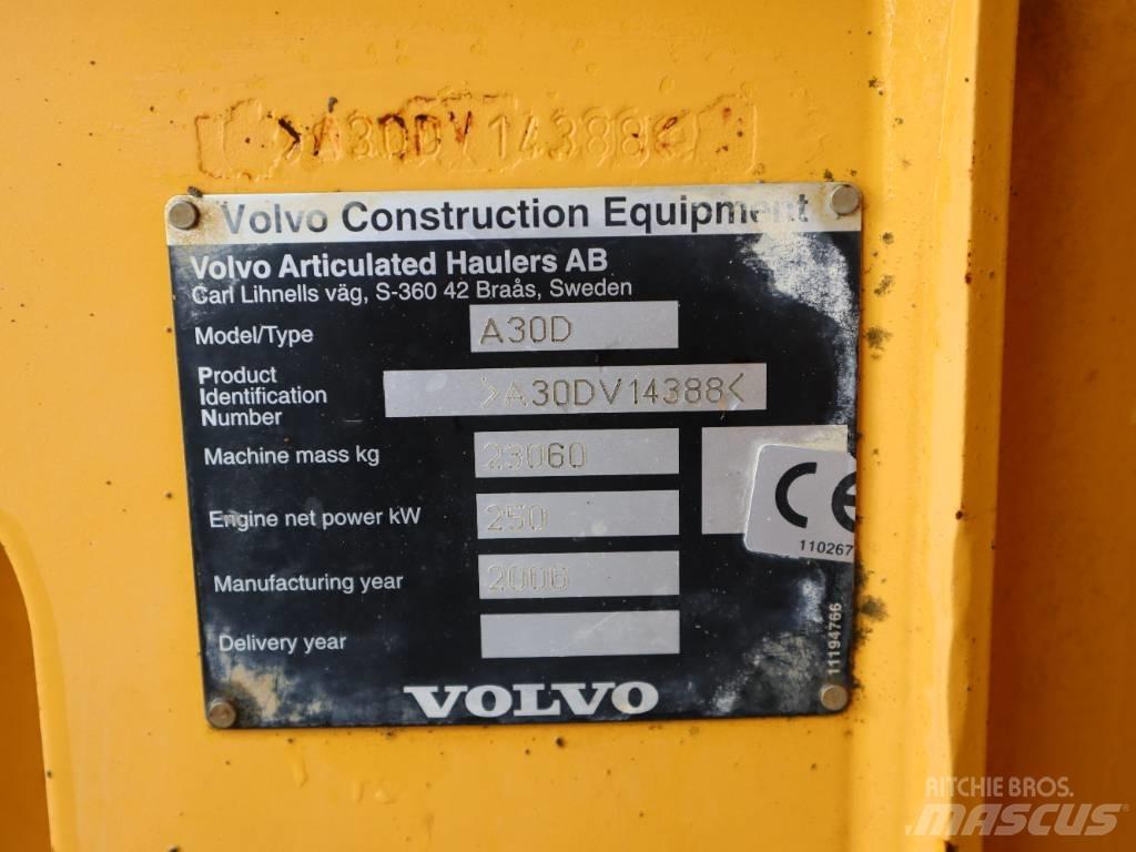 Volvo A 30 D Liigendraamiga pinnaseveokid