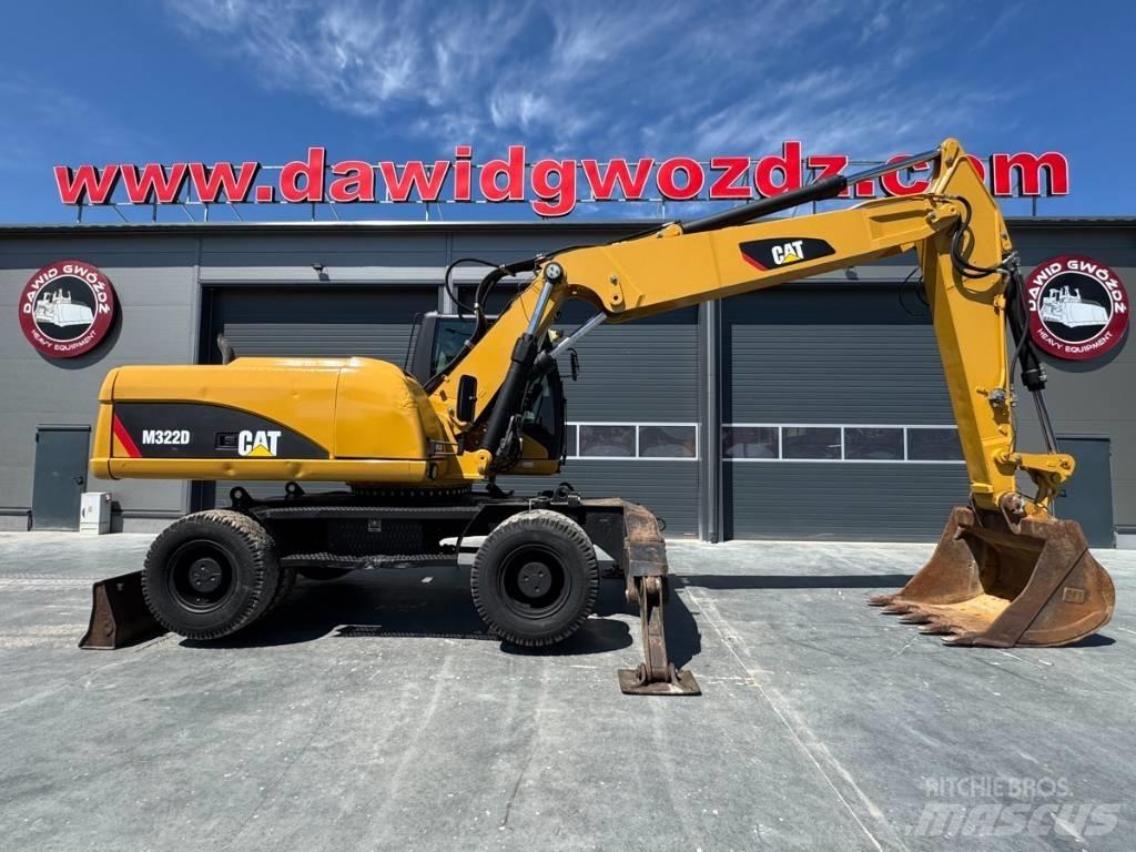 CAT M 322 D Ratasekskavaatorid