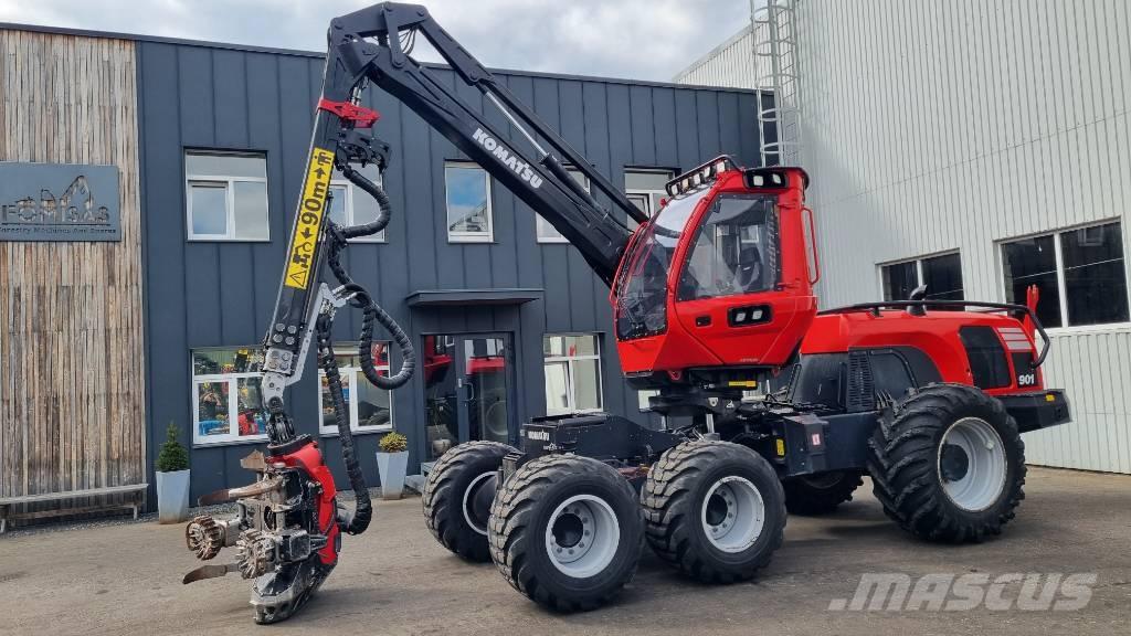 Komatsu 901 Harvesterid