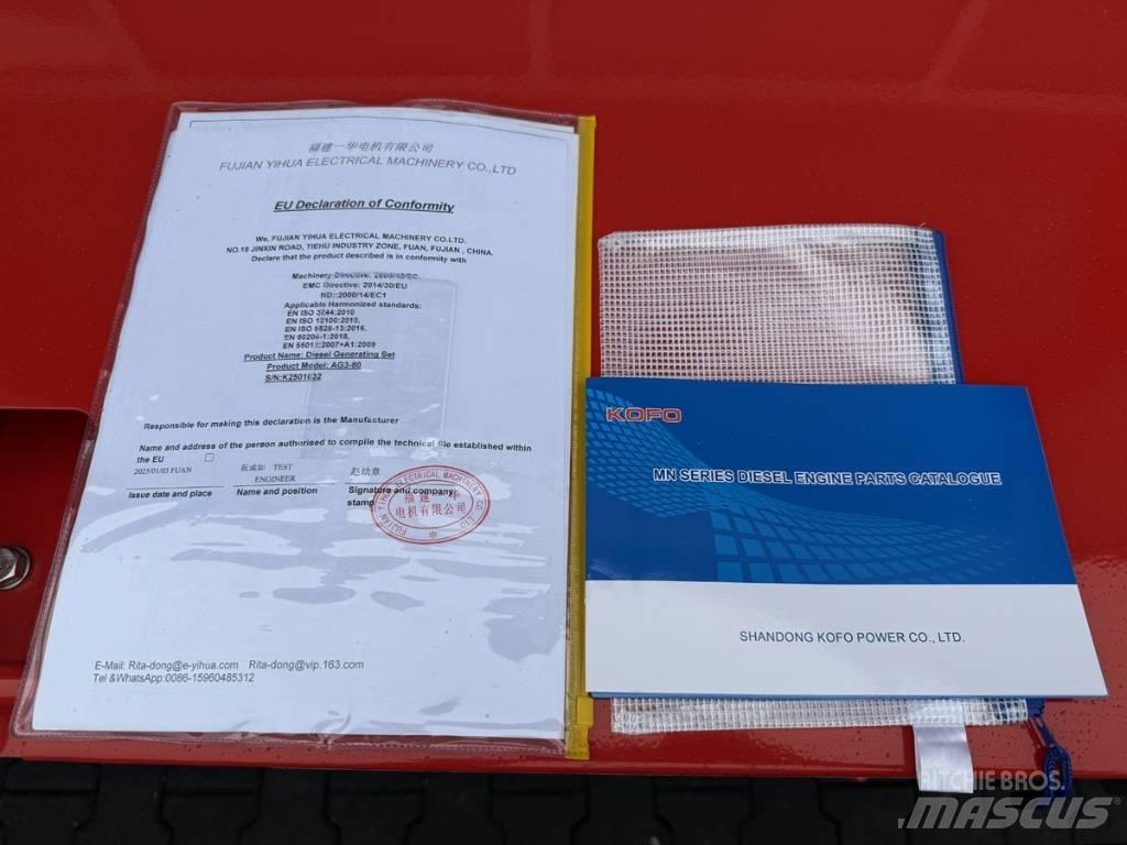 Ashita 80 kva Diiselgeneraatorid