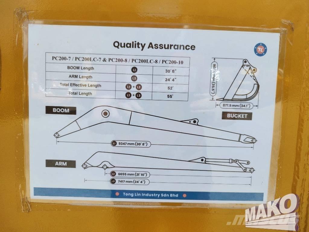 Komatsu PC 210 Roomikekskavaatorid