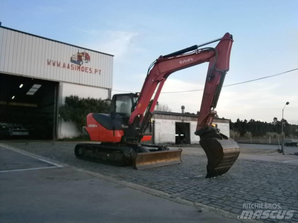 Kubota KX 080-4 Väikeekskavaatorid 7t-12t