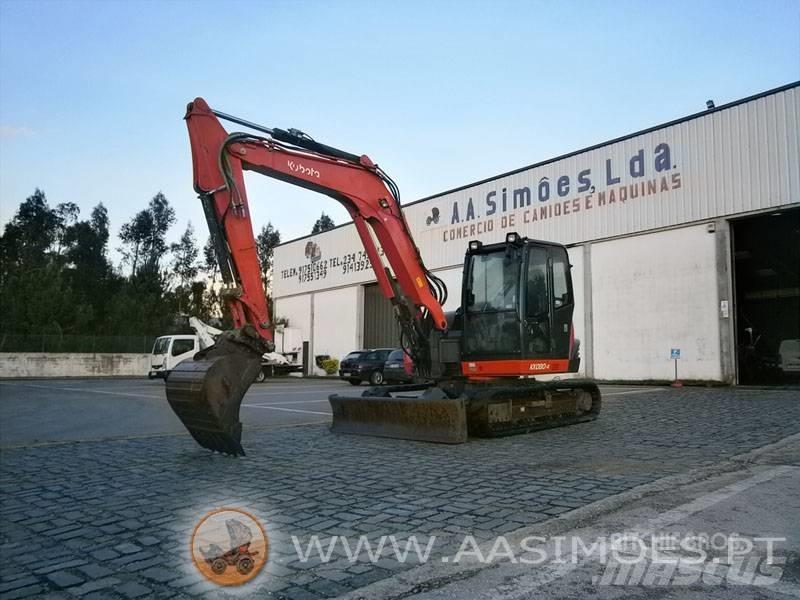 Kubota KX 080-4 Väikeekskavaatorid 7t-12t