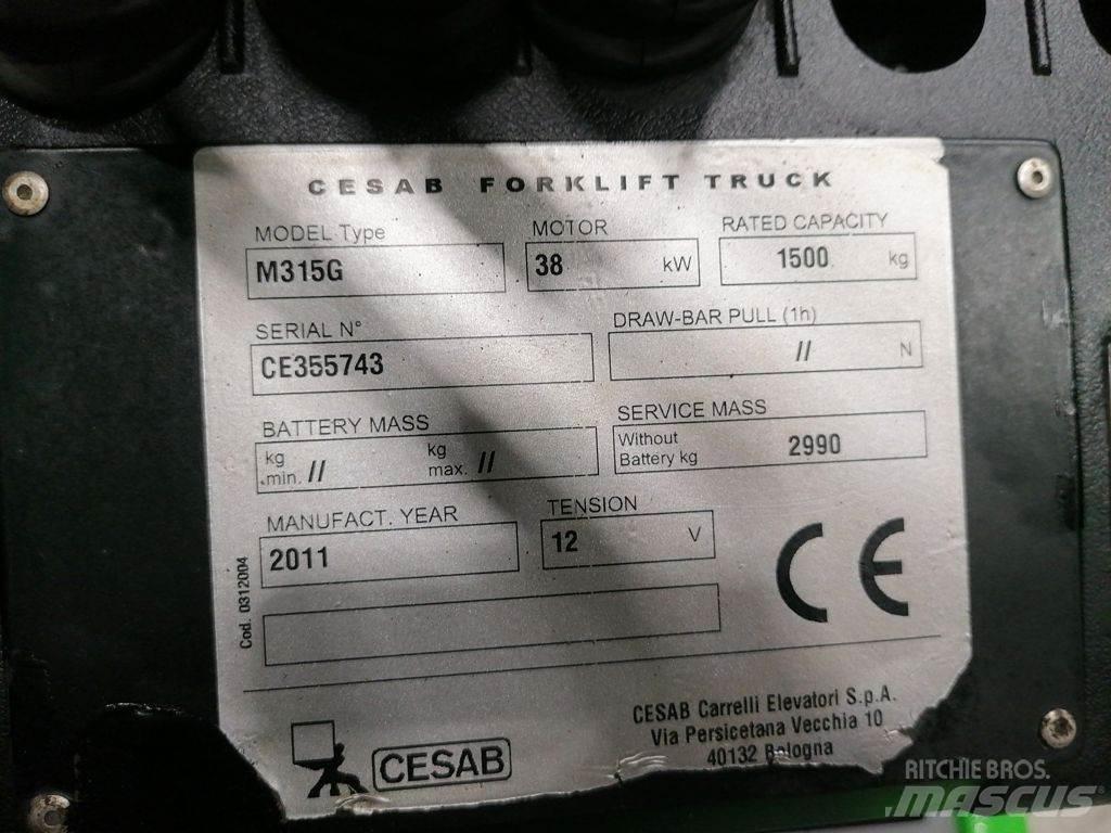 Cesab M315G Gaasitõstukid