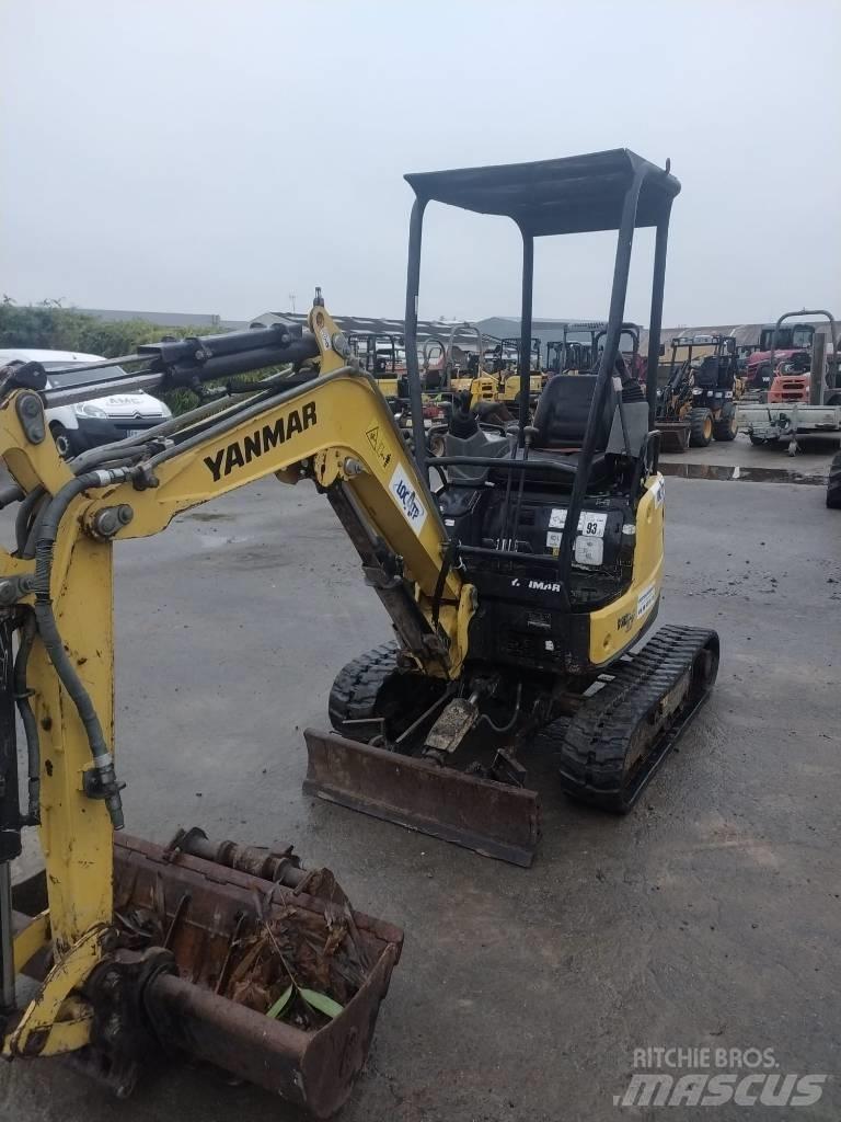 Yanmar Vio 17 U Miniekskavaatorid < 7 t