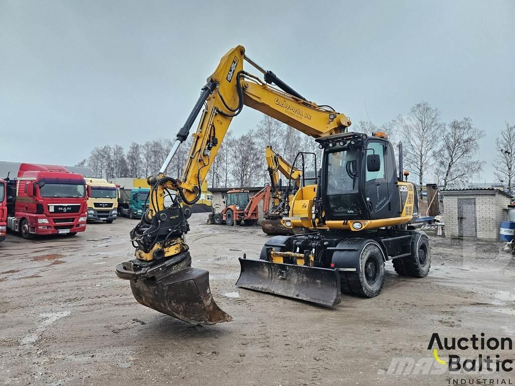JCB JS 145 W Ratasekskavaatorid
