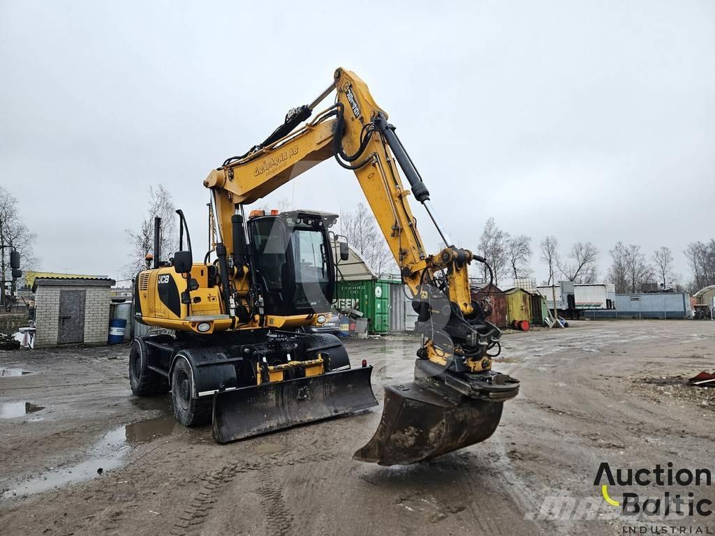 JCB JS 145 W Ratasekskavaatorid