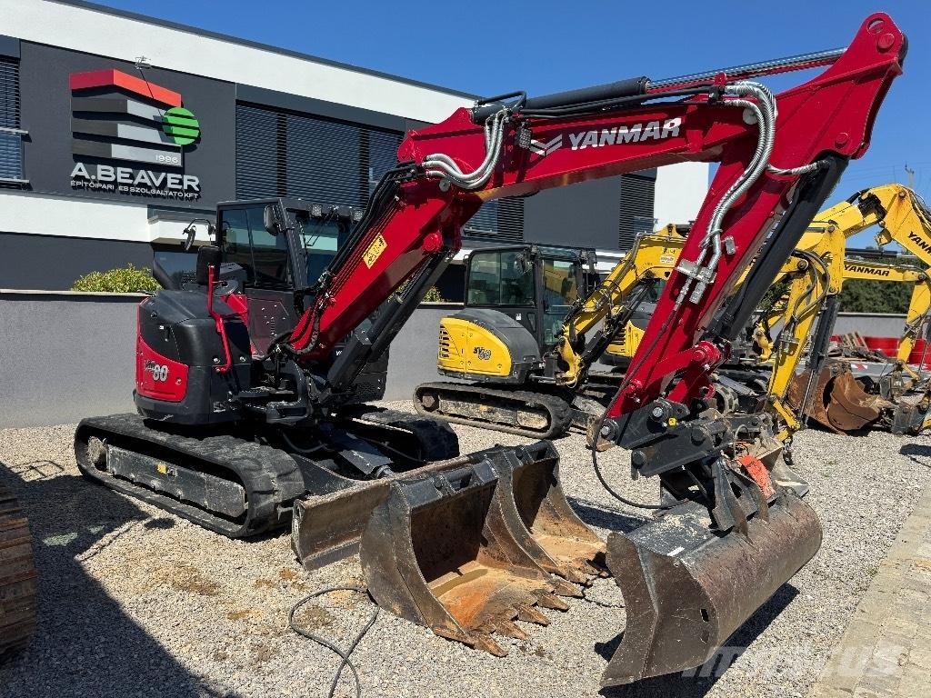 Yanmar VIO80-2PB Väikeekskavaatorid 7t-12t