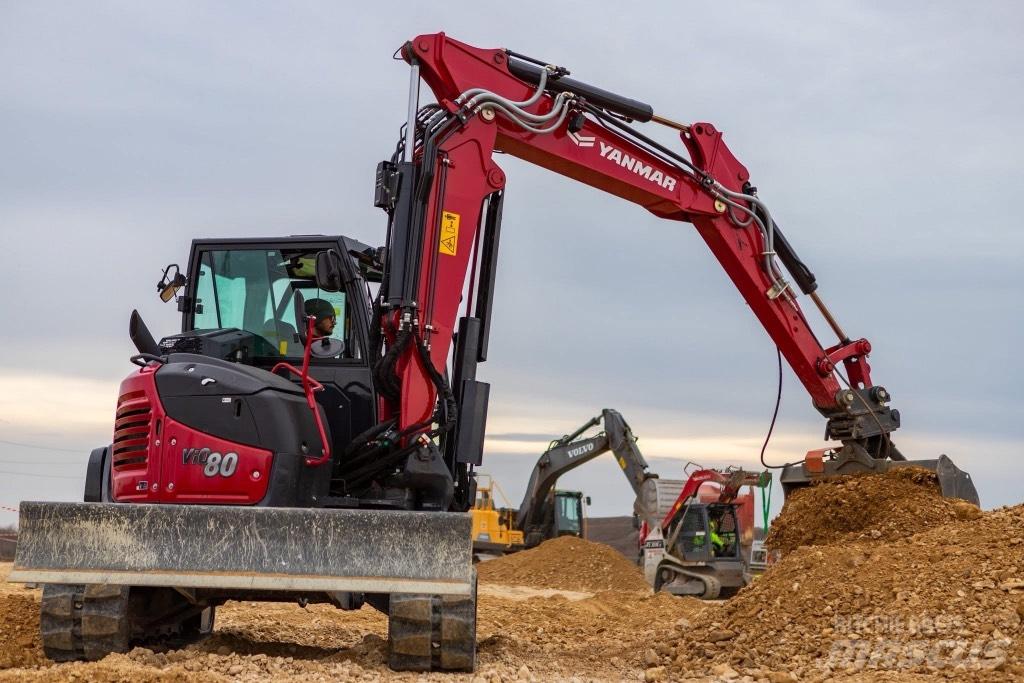 Yanmar VIO80-2PB Väikeekskavaatorid 7t-12t