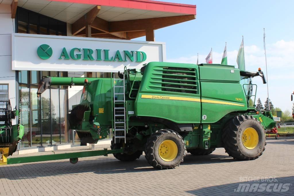 John Deere T 670 i Teraviljakombainid