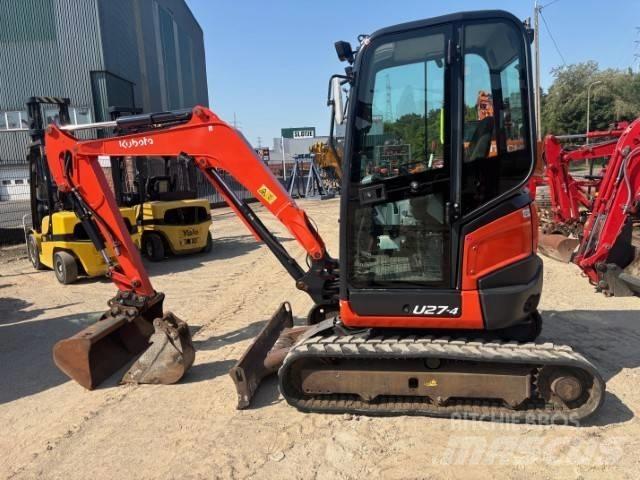 Kubota U 27-4 Miniekskavaatorid < 7 t