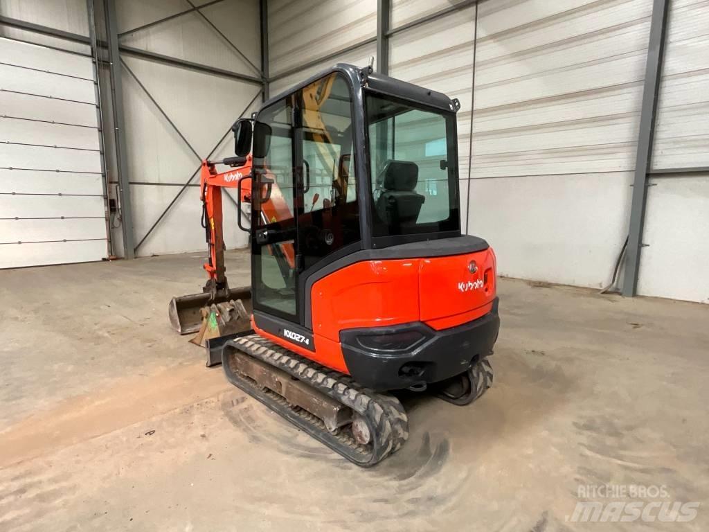 Kubota KX 027-4 Miniekskavaatorid < 7 t