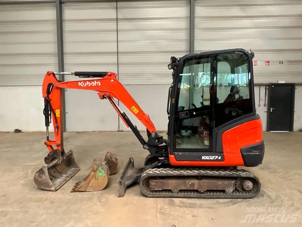 Kubota KX 027-4 Miniekskavaatorid < 7 t