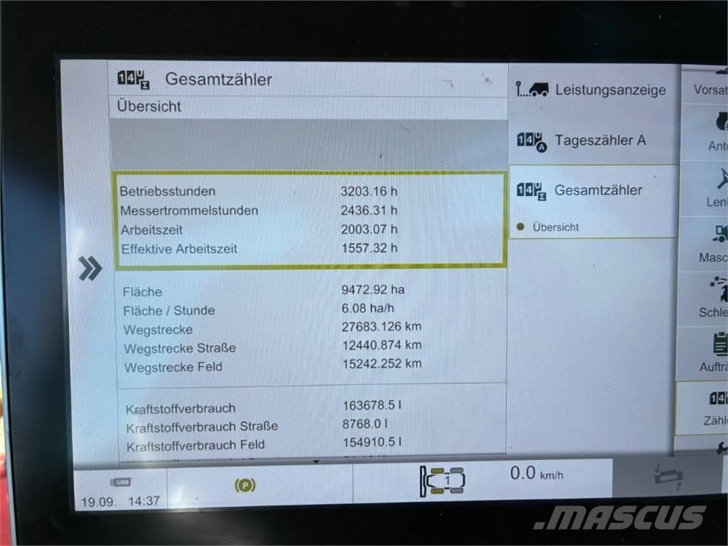 CLAAS Jaguar 950 Silokombainid