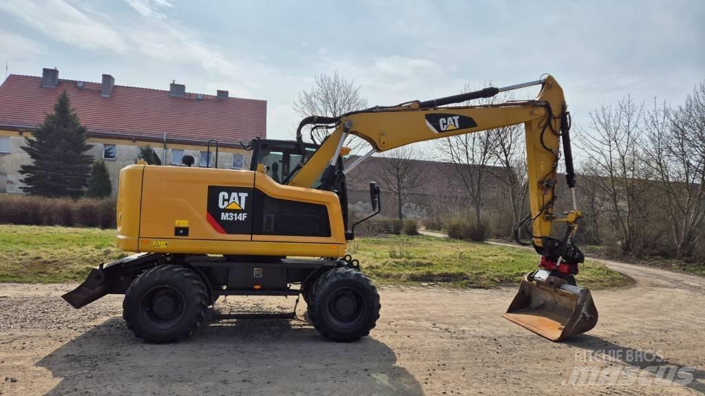 CAT M 314 F Ratasekskavaatorid