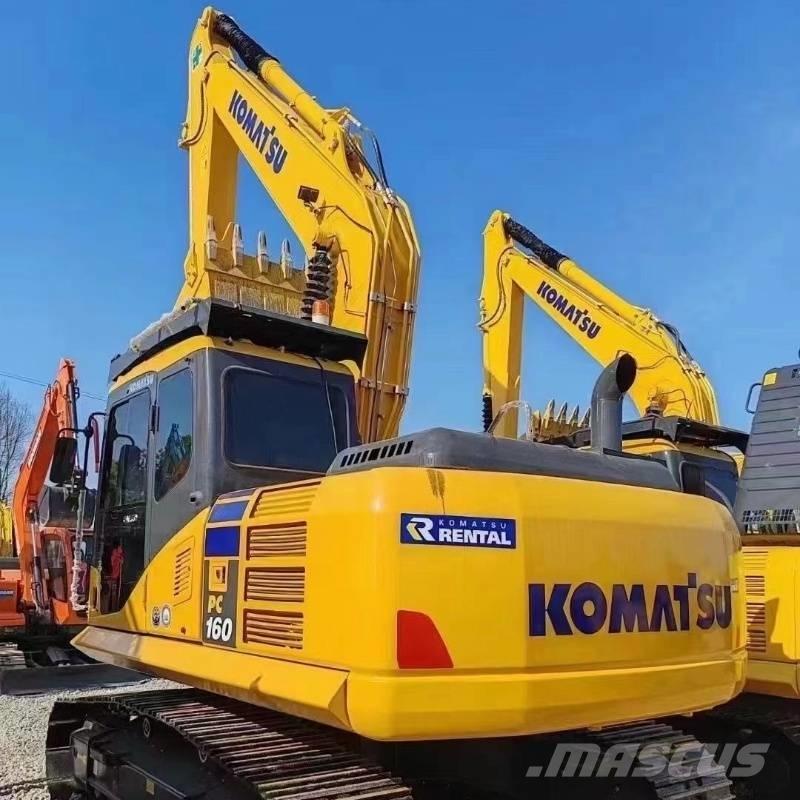 Komatsu PC 160 Roomikekskavaatorid