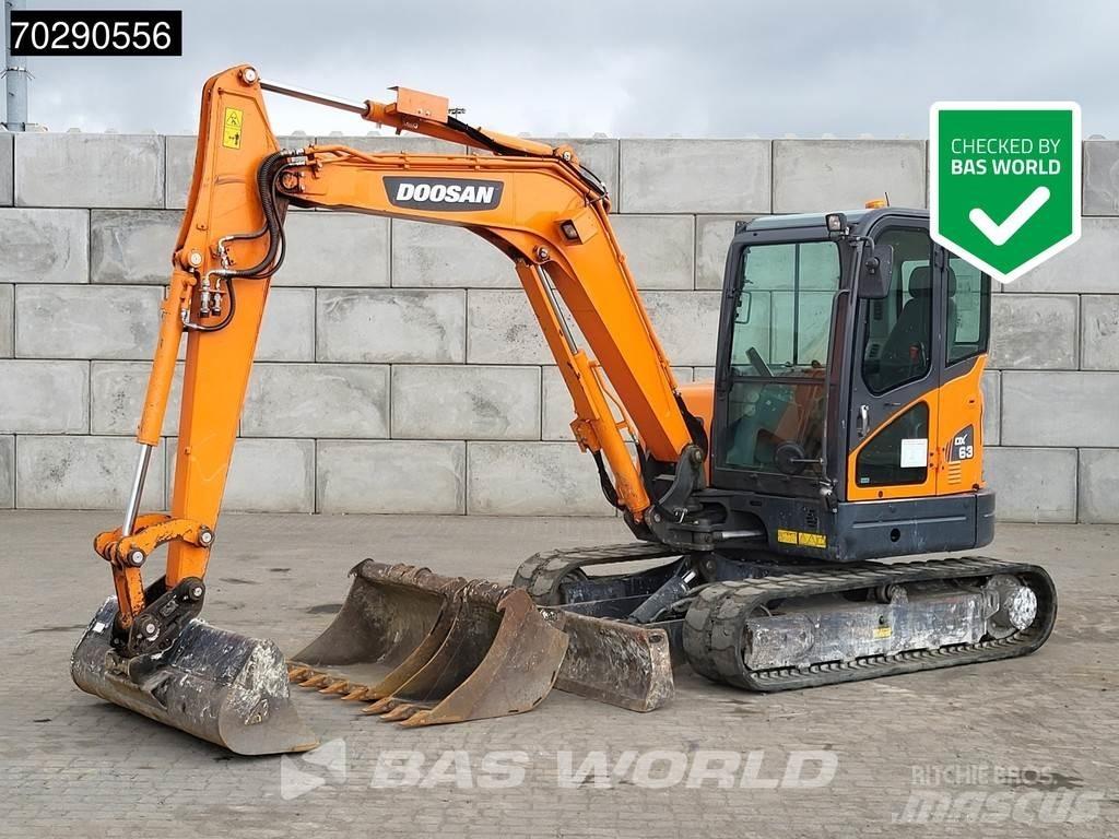 Doosan DX63-3 Miniekskavaatorid < 7 t