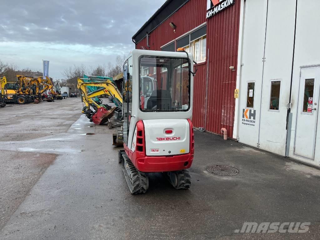 Takeuchi TB 216 Miniekskavaatorid < 7 t