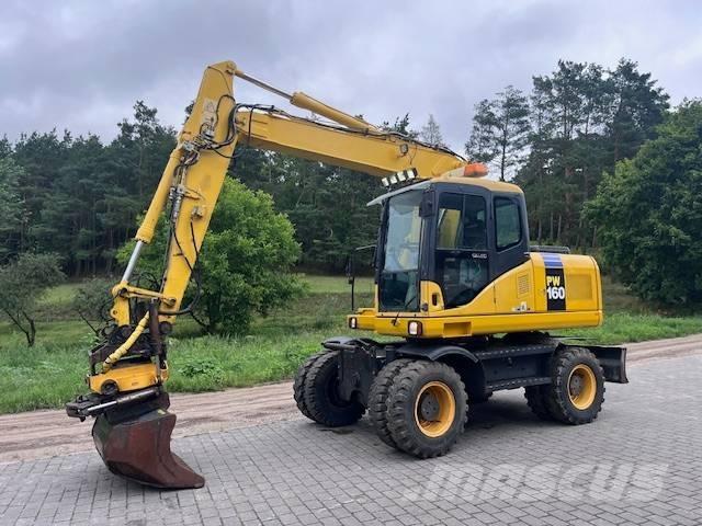 Komatsu PW 160 ES-7K Ratasekskavaatorid