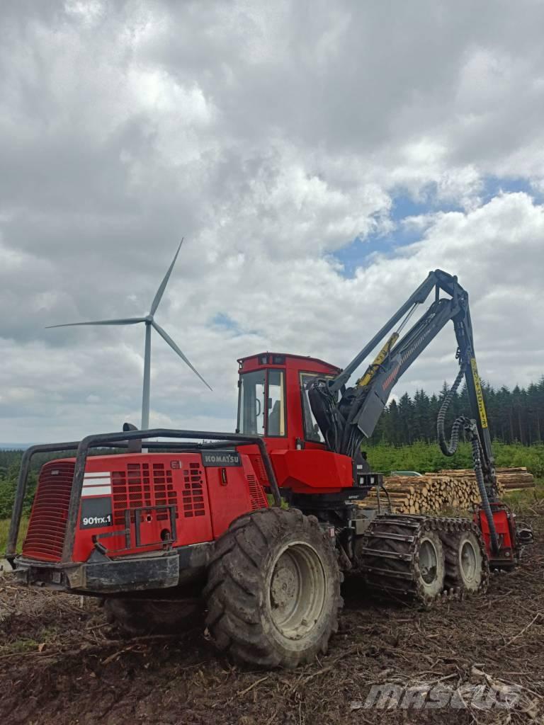 Komatsu 901 TX.1 Harvesterid