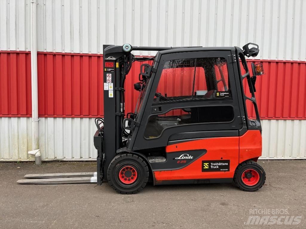 Linde E 25 Elektritõstukid