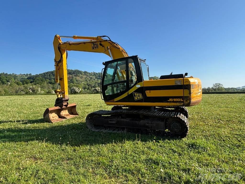 JCB JS 160 Roomikekskavaatorid