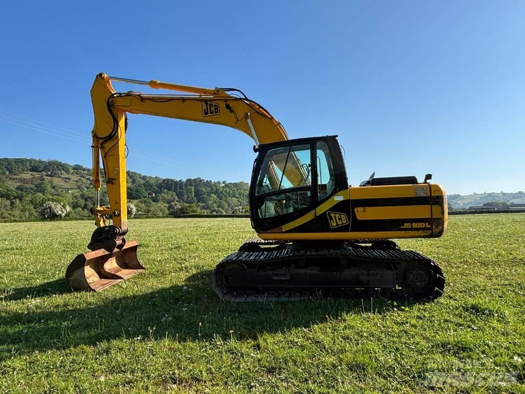 JCB JS 160 Roomikekskavaatorid