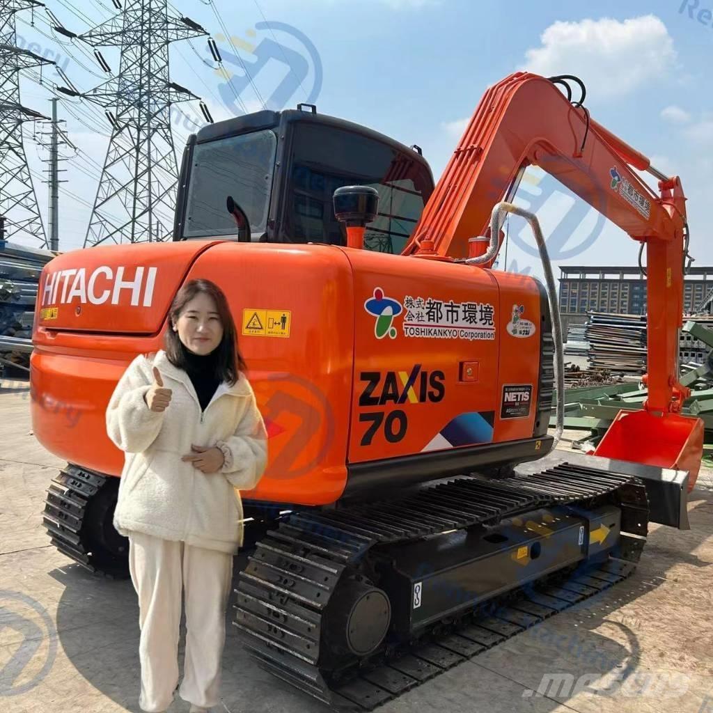 Hitachi ZX70 Roomikekskavaatorid