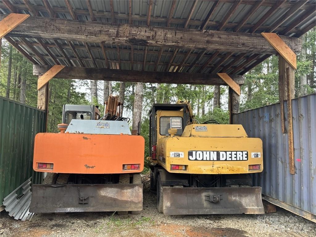 DEERE 595D Ratasekskavaatorid