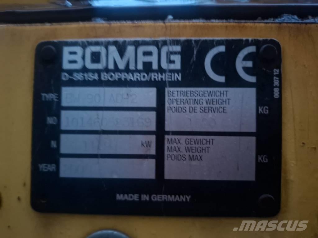 Bomag BW 90 AD-2 Tandemrullid