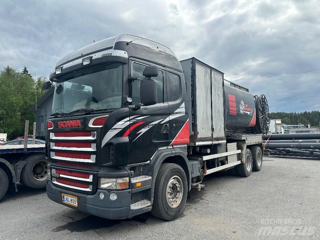 Scania R470 6x2 Vaakumautod