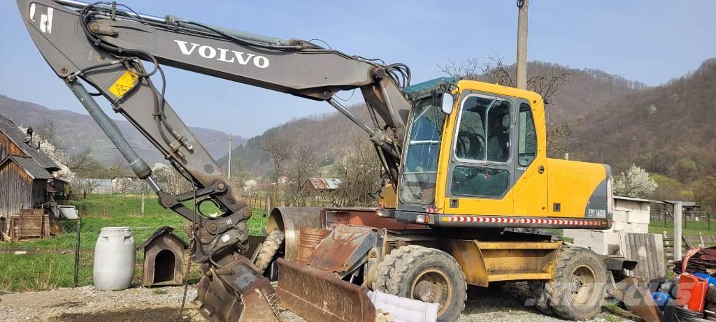 Volvo EW 160 Ratasekskavaatorid