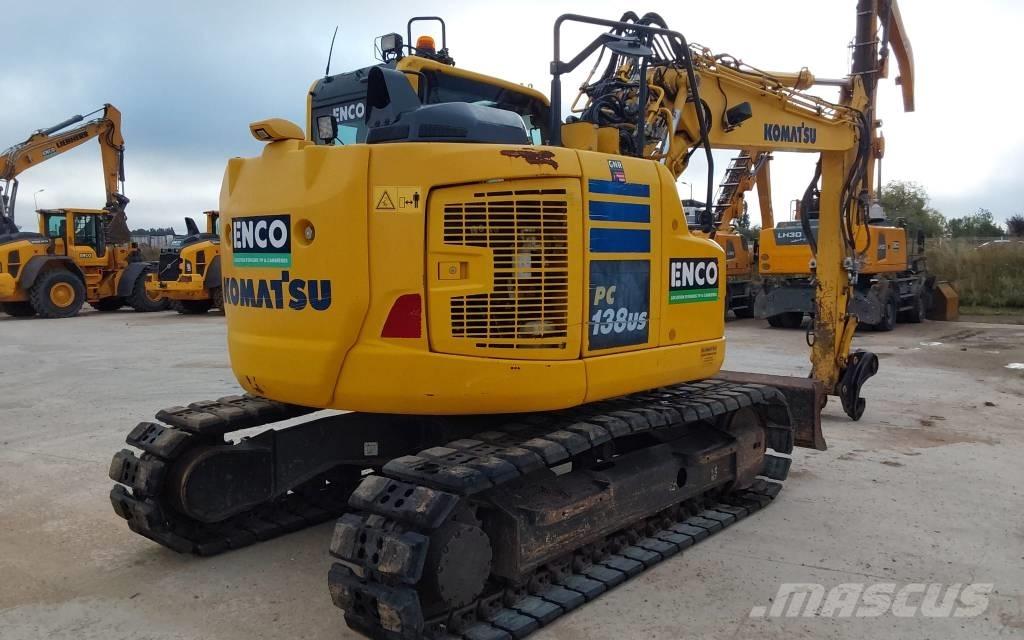 Komatsu PC138 USB11 Roomikekskavaatorid