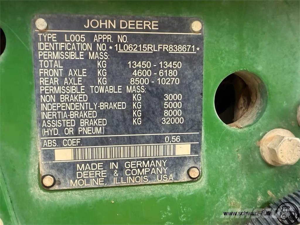 John Deere 6215R Traktorid