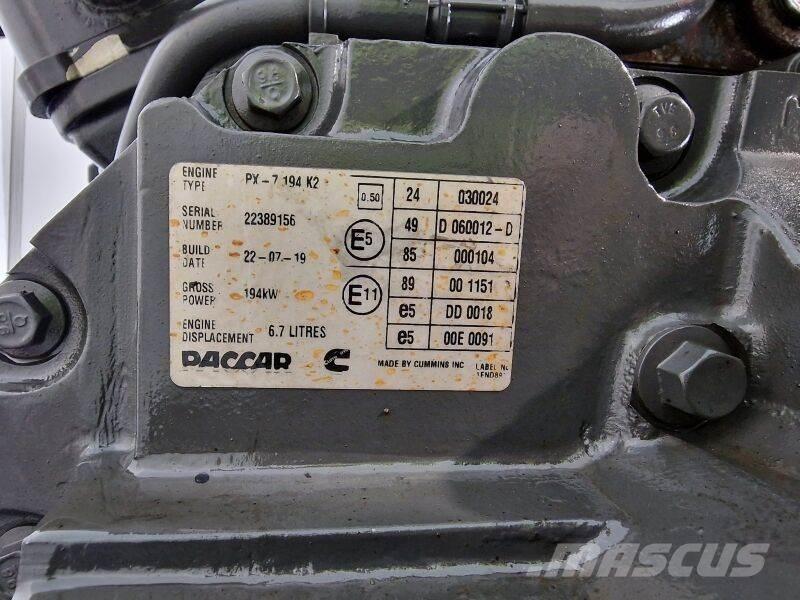 DAF PX-7 194 K2 Mootorid