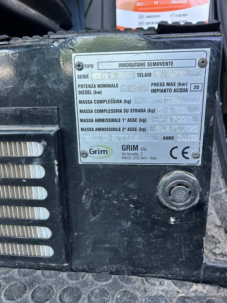  Grim GT 7 Väetisekülvikud pihustiga