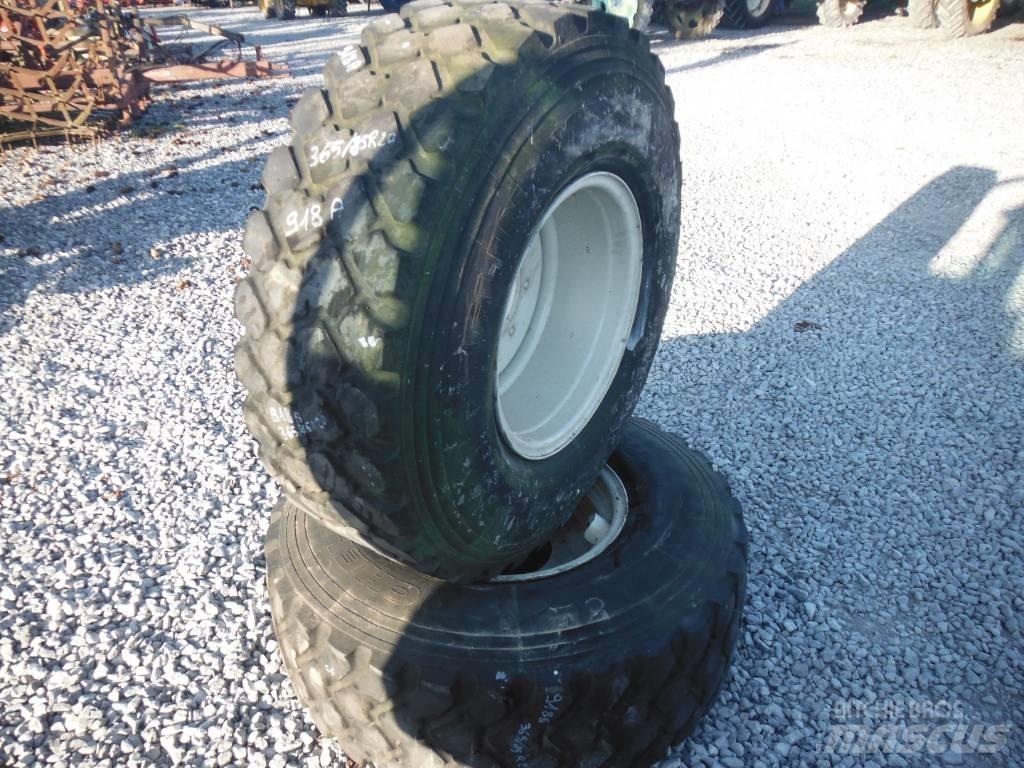 Michelin 365/85R20 Rehvid, rattad ja veljed
