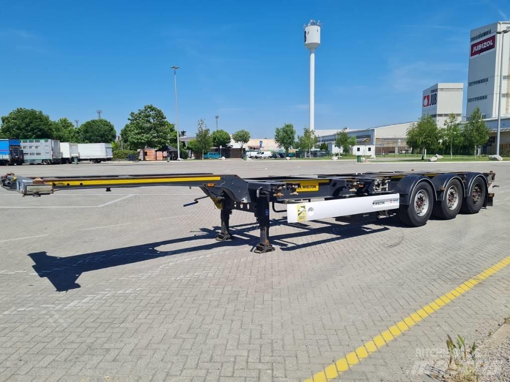 Wielton NS-3 Konteinerveo poolhaagised