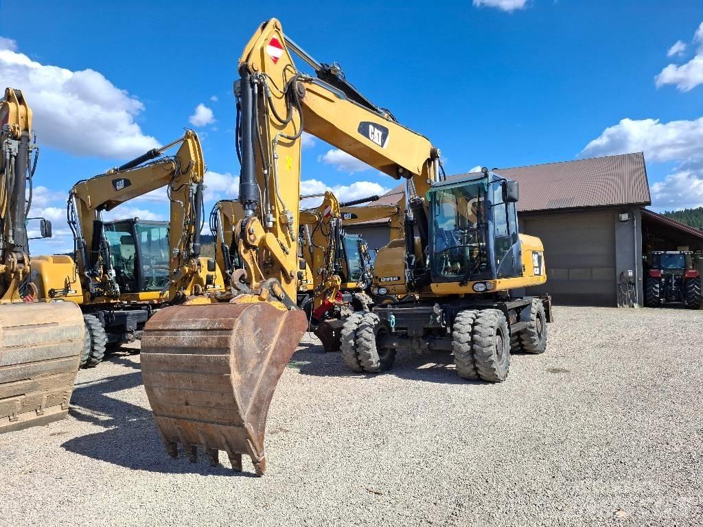 CAT 318 Ratasekskavaatorid