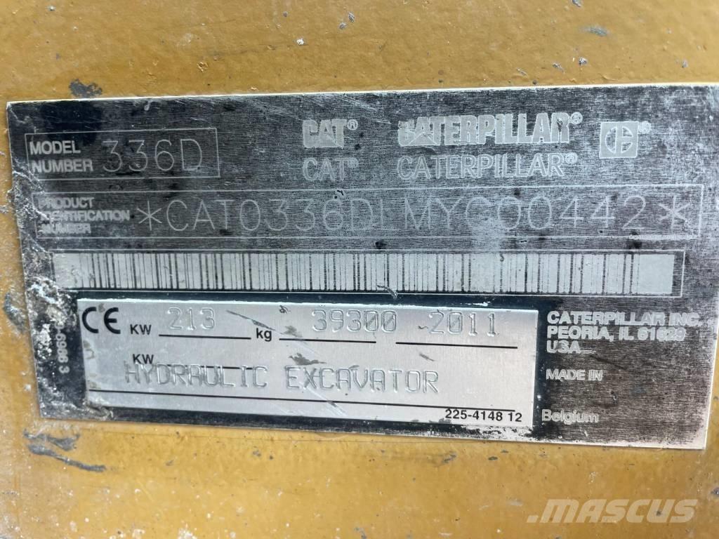 CAT 336 D LN Roomikekskavaatorid