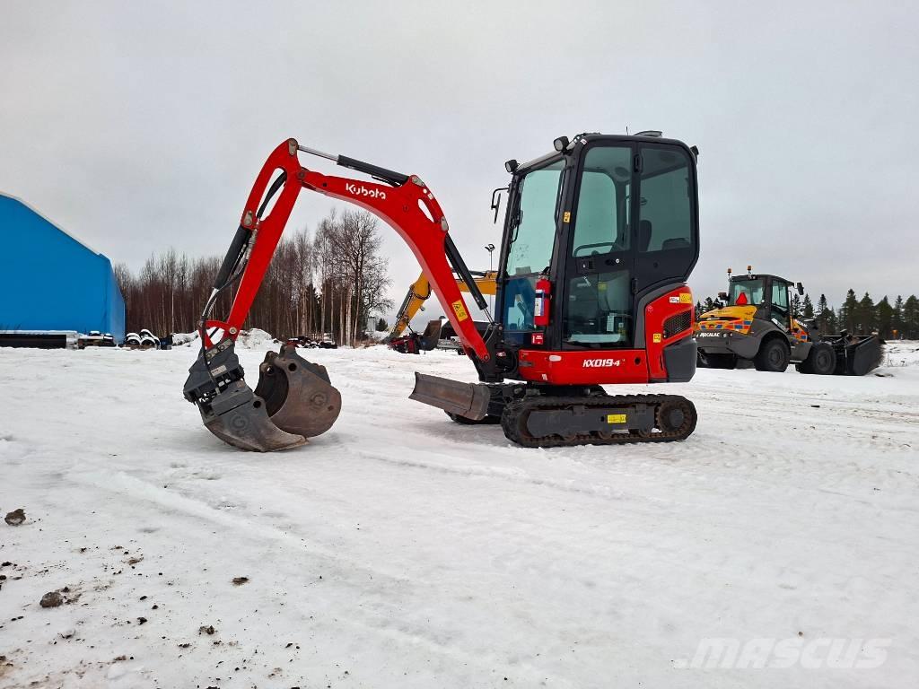 Kubota KX019-4 Miniekskavaatorid < 7 t