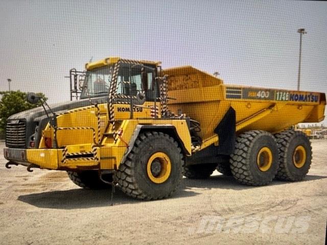Komatsu HM 400-E Liigendraamiga pinnaseveokid