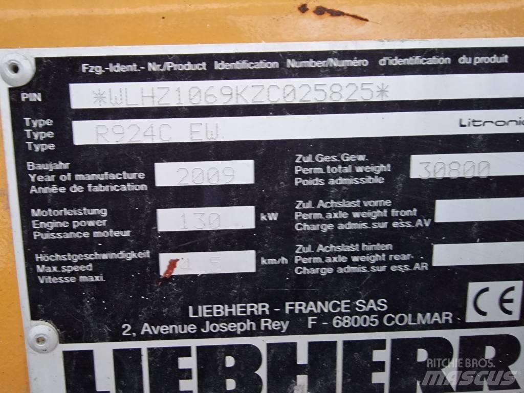 Liebherr R 924 C EW Materjalikäitlusmasinad