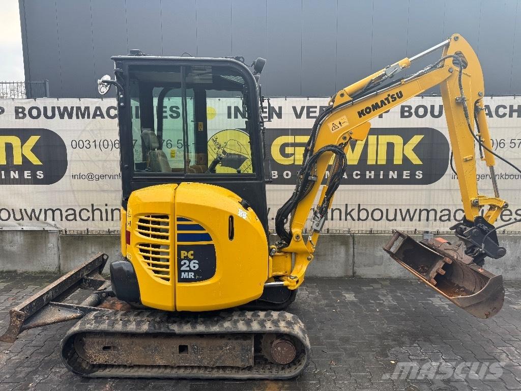 Komatsu PC 26 MR-3 Miniekskavaatorid < 7 t